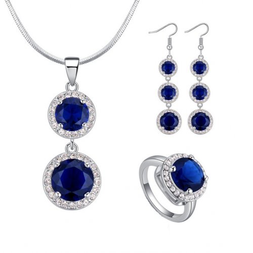 Amethyst Royal Silver Jewelry Set  Amethyst Royal Silver Jewelry Set